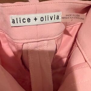 Alice+Olivia Petal Pink Trousers Bootcut 2